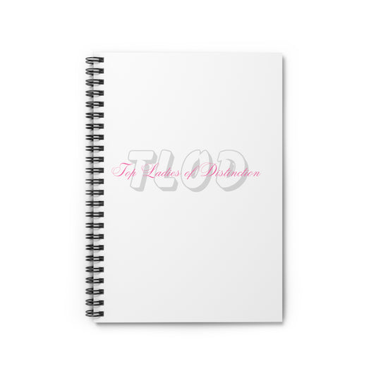 TLOD Spiral Notebook - Ruled Line (White)