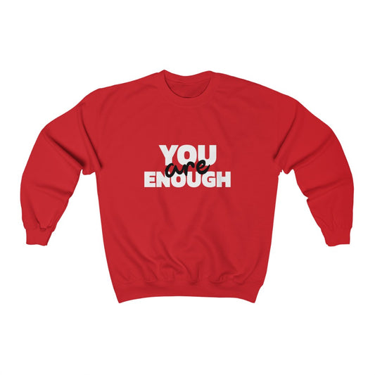 You Are Enough Unisex Heavy Blend™ Crewneck Sweatshirt