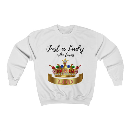 Just A Lady (TLOD)Unisex Heavy Blend™ Crewneck Sweatshirt