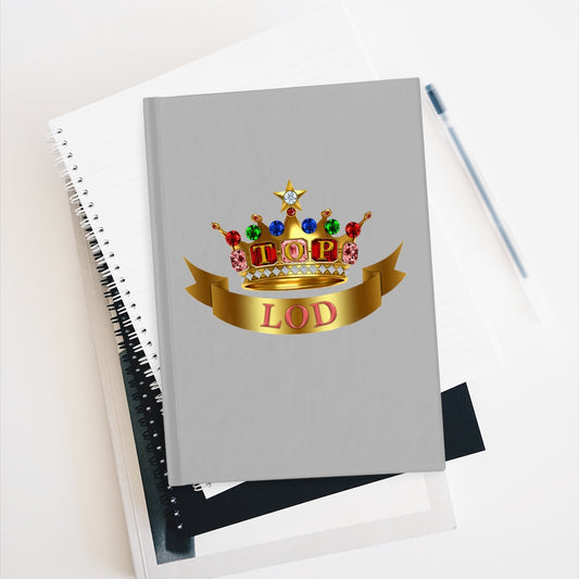 TLOD Crown Journal - Ruled Line (Gray)