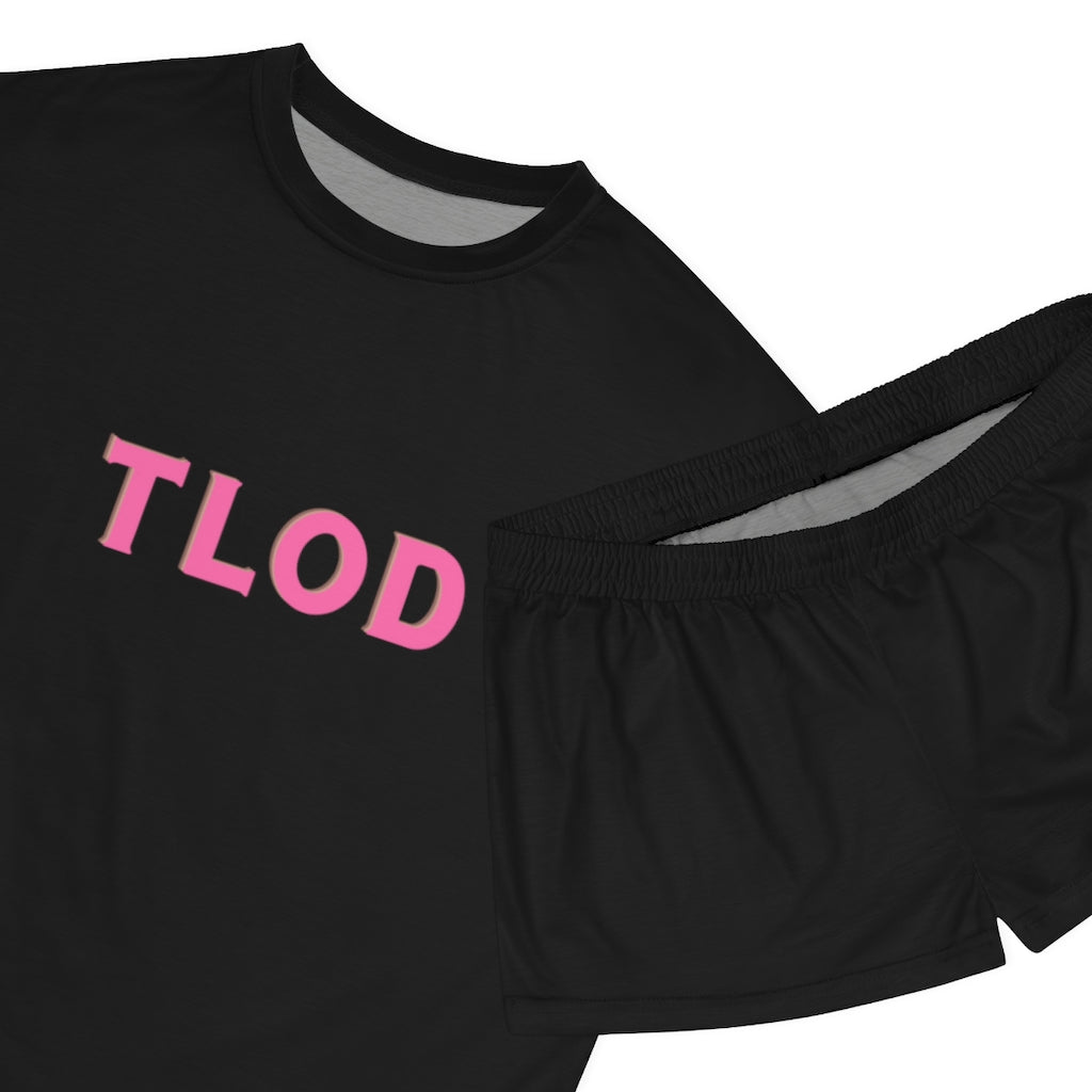 TLOD Crown Women's Short Pajama Set (Black)
