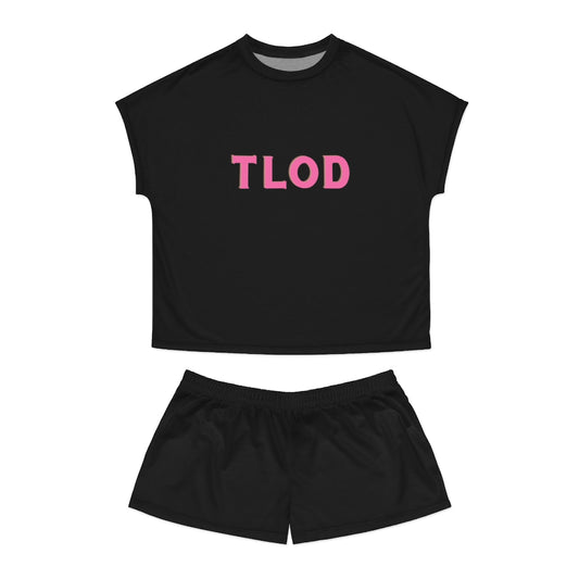 TLOD Crown Women's Short Pajama Set (Black)