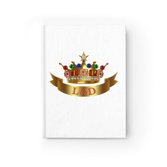 TLOD Crown Journal - Ruled Line (White)