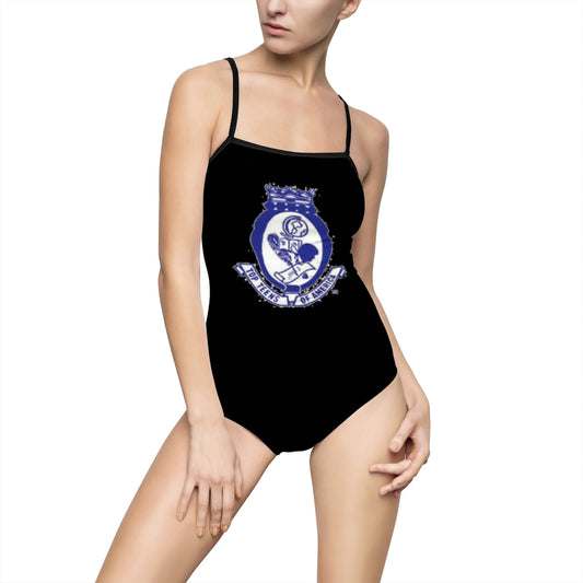 TTA Women's One-piece Swimsuit (Black)