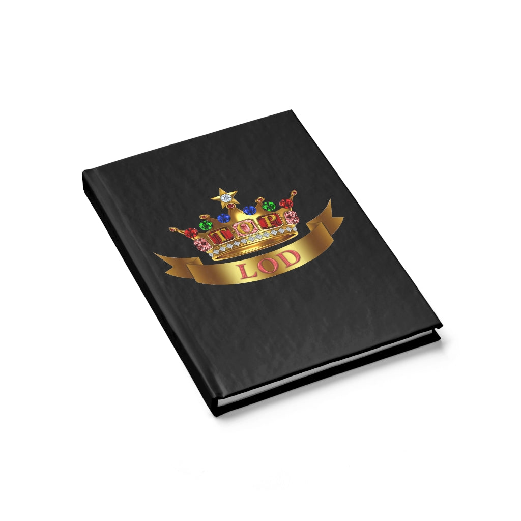 TLOD Crown Journal - Ruled Line(Black)