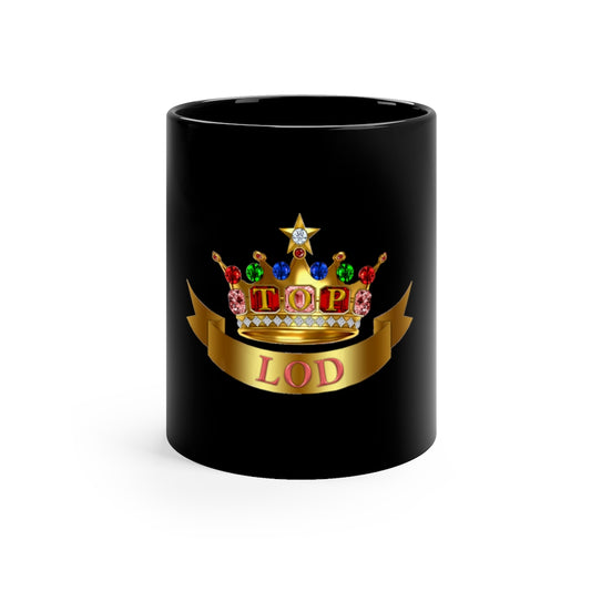 TLOD Crown 11oz Black Mug