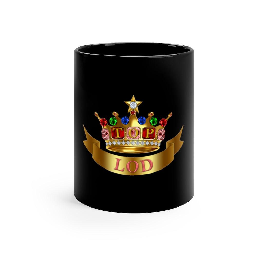 TLOD Crown 11oz Black Mug