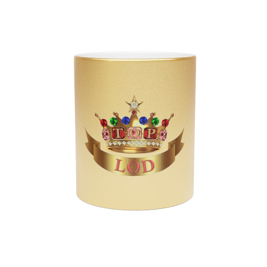 TLOD Crown Metallic Mug (Silver\Gold)